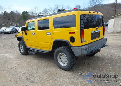 2004 Hummer H2 z USA, uszkodzony, nr VIN 5GRGN23U64H105772